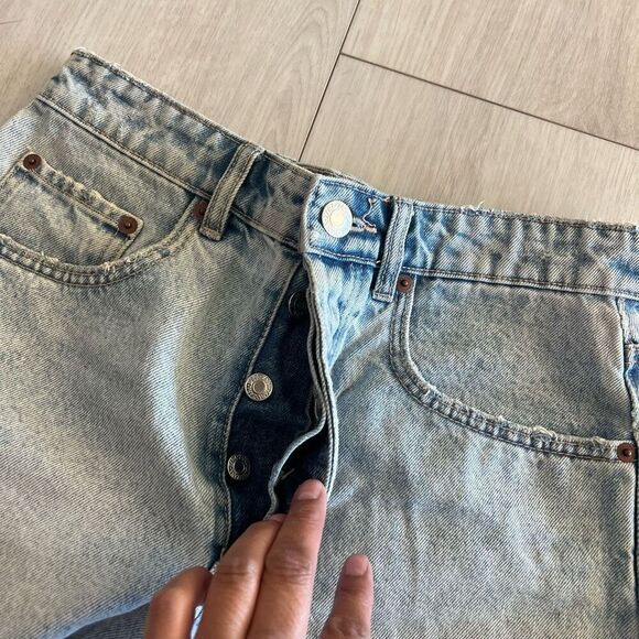 Zara women’s jeans shorts size 6 - Picture 8 of 10